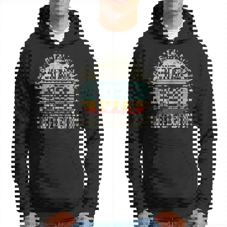 Vintage 1971 T For Retro 1971 Birthday パーカー