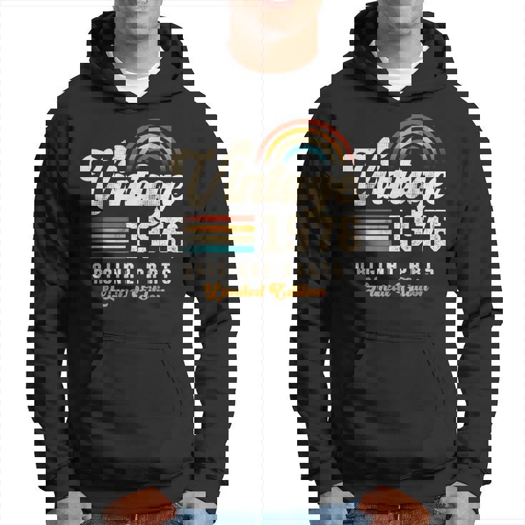 Vintage 1976 オリジナルパーツ 49周年記念 レトロ パーカー