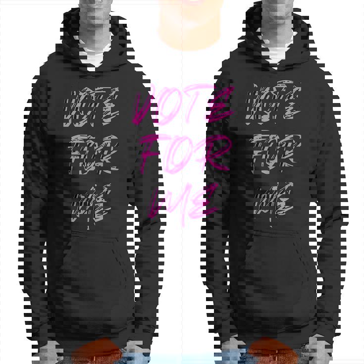 Vote For Me 選挙日 生徒会アパレル パーカー