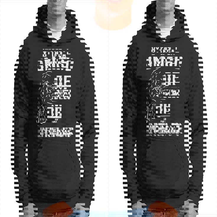Voy Tanta Al Gimnasio Entrenador Gym Fitness Hombre Regalo Sudadera