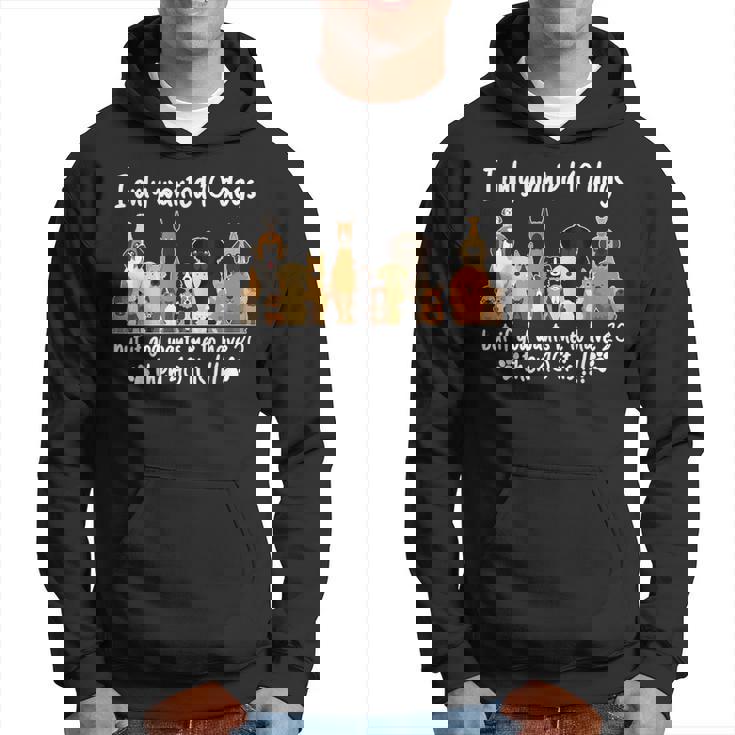 I Wanted Only Wanted 10 Dogs But If God Want Me Have 20 Then 40 パーカー