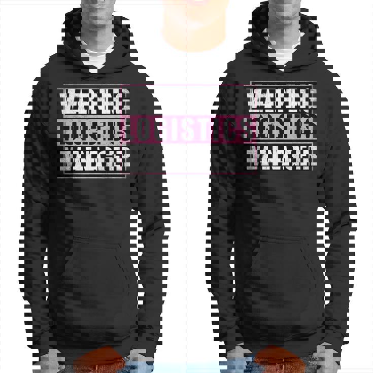 Warning Logistics Manager パーカー