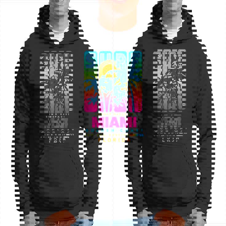 Wear Miami Florida Miami Colorfulunrise Graphic パーカー