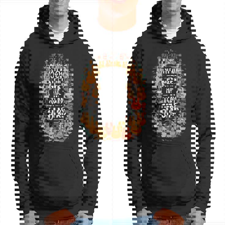 You Can Never Have Too Many Guitars Musician パーカー