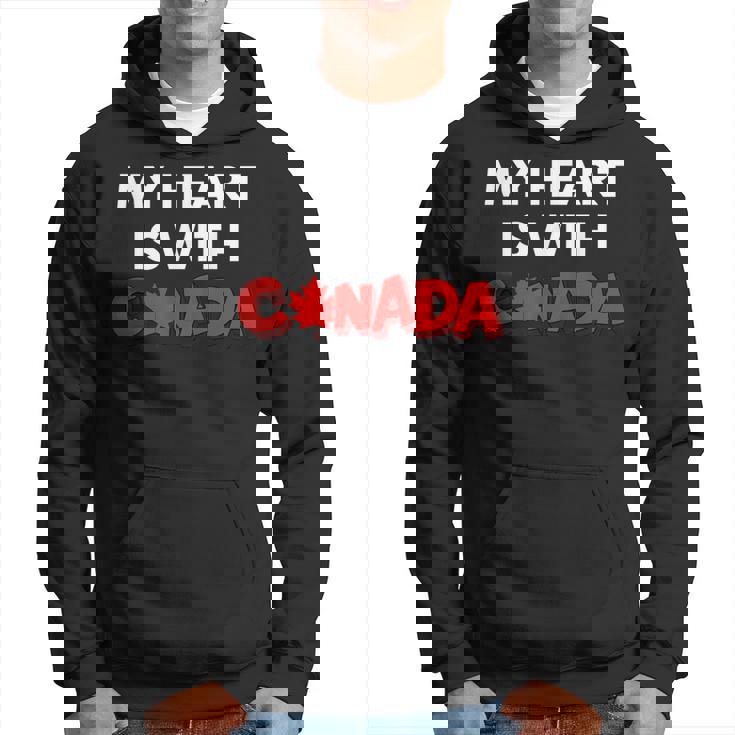 「My Heart Is With Canada」 – カナダ人と強く立つ パーカー