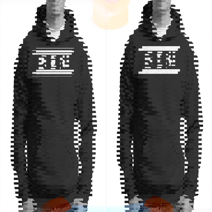 「Ren」ヘボン式「れん」「レン」下の名前 ローマ字 名入れ 名乗り ラテン文字 綴り パーカー