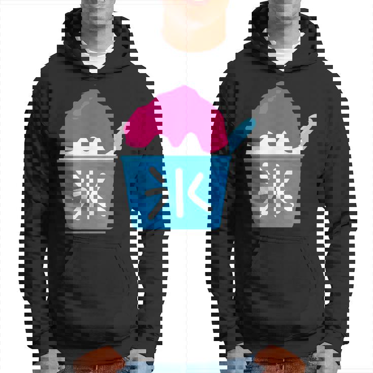 【かき氷】お祭り かきごおり 食べ物 夏服 可愛い 面白い おもしろ シンプル ウケ狙い メンズ キッズ レディース パーカー