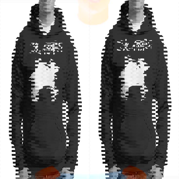 【これ、何県？】神奈川県 都道府県 クイズ 小学生 遊び心 パズル 地図 シルエット 地理 先生 おもしろ 面白い ネタ パーカー