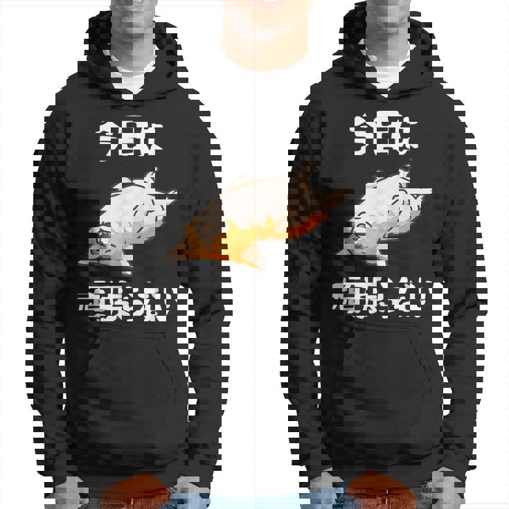 【今日は頑張らない】おもしろ 面白い 文字 ふざけ 文字入り ギャグ ネタ ウケ狙い 名言 笑える ユーモア 文字入れ パーカー