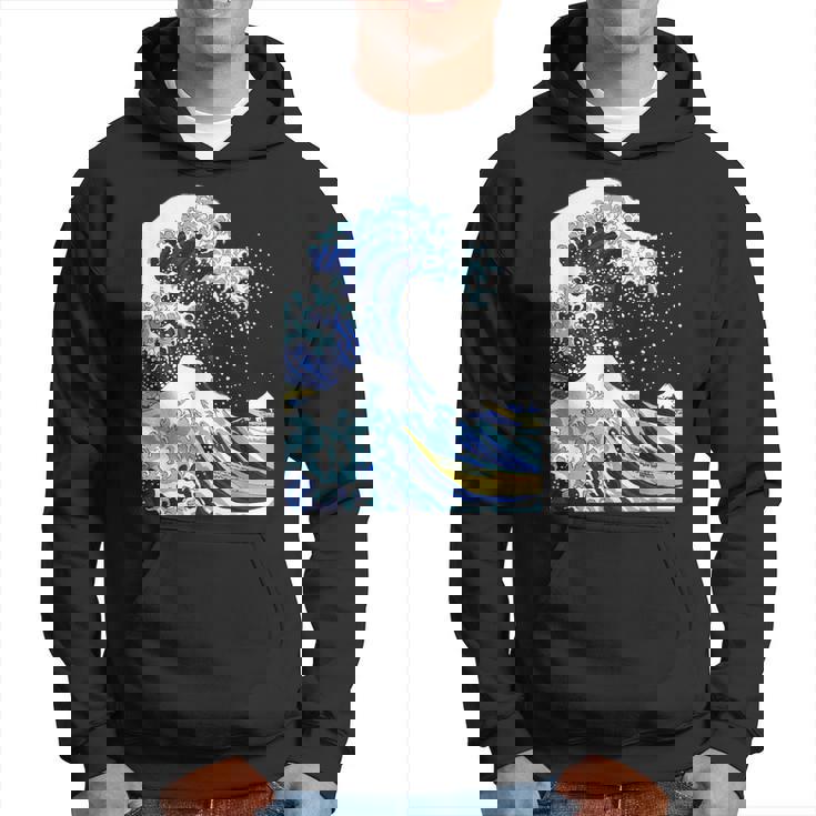 【神奈川沖浪裏】葛飾北斎 和柄 日本のお土産 贈り物 ギフト パーカー