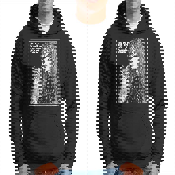 いや 猫と一緒にいい女 80年代 アニメ ヴィンテージ 漫画 パーカー