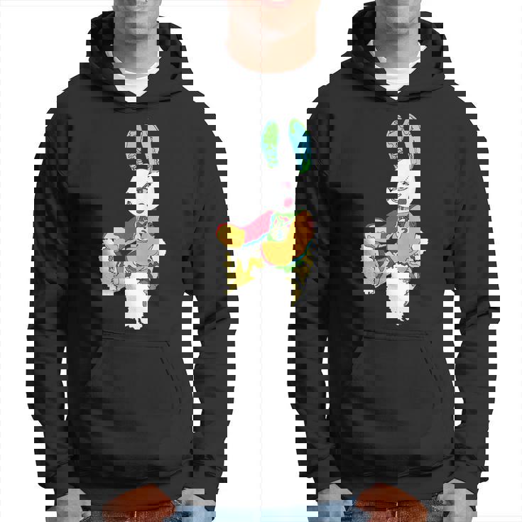 うさぎ星人 Yunaカラー パーカー