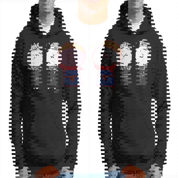 うさまる うさまるとうさこ ダークカラー パーカー