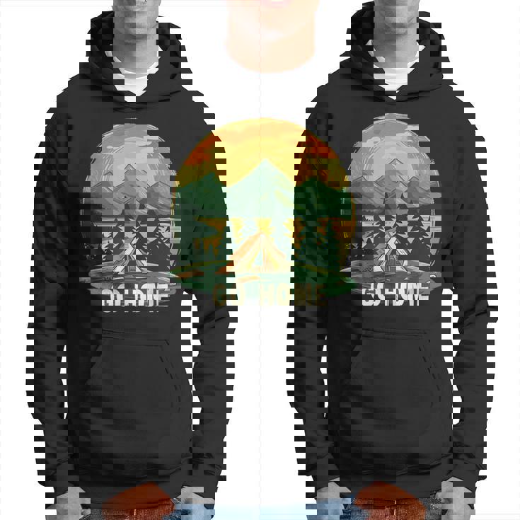 おかしなゴー・ホーム・セイングとテントのネイチャーコスチューム。 パーカー