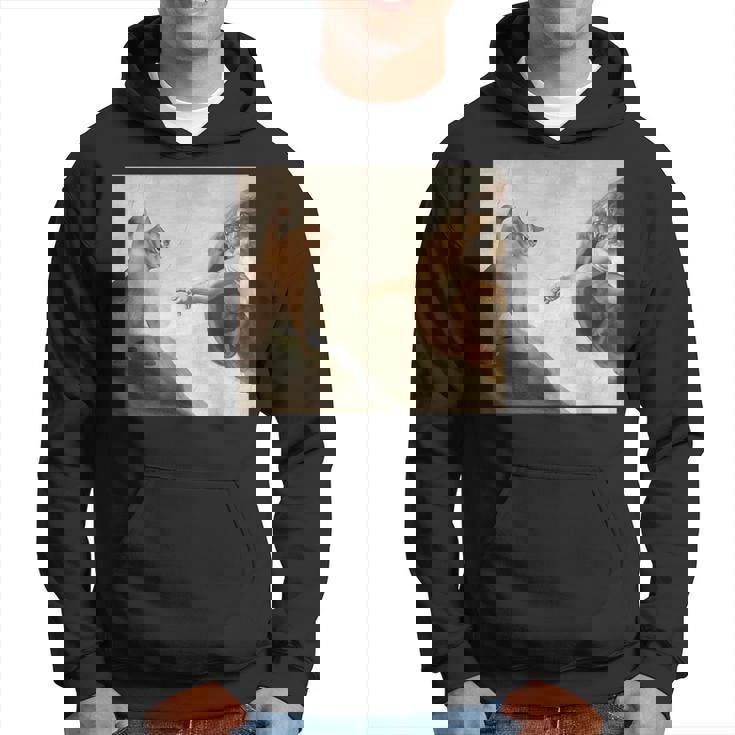 おかしな猫 神 創造 アダム ミーム イエス パーカー