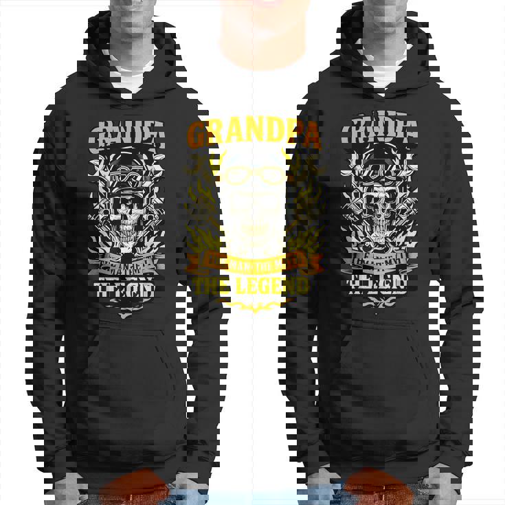 おじいちゃん ザ・マン 神話 おじいちゃんバイクの伝説 パーカー