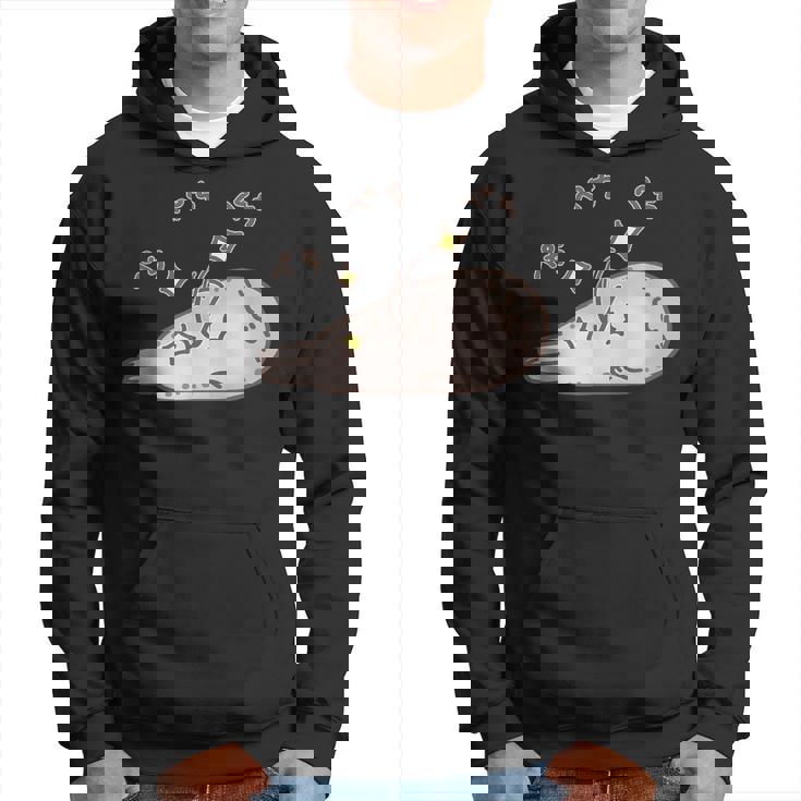 おなかをぺちぺちするアザラシちゃん おもしろ ネタ 水族館 かわいい パーカー