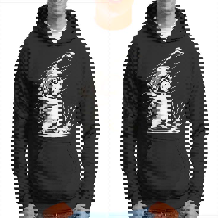 おもしろtシャツ シーズー ゴルフ 犬 子犬 メンズ 犬好きグッズ かわいい おもしろ 服 パーカー