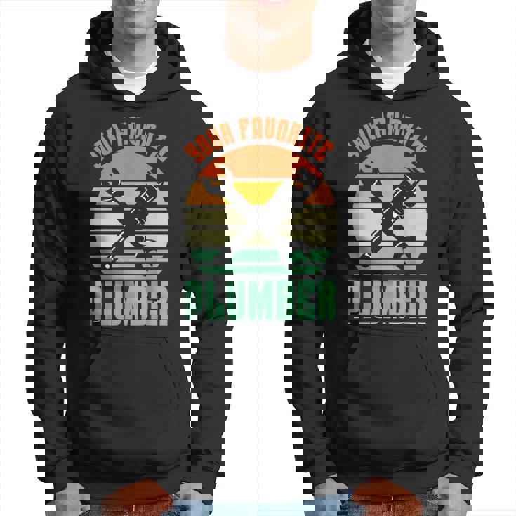 お気に入りの水道屋さん パイプフィッター パイプ 配管工事 配管工 パーカー