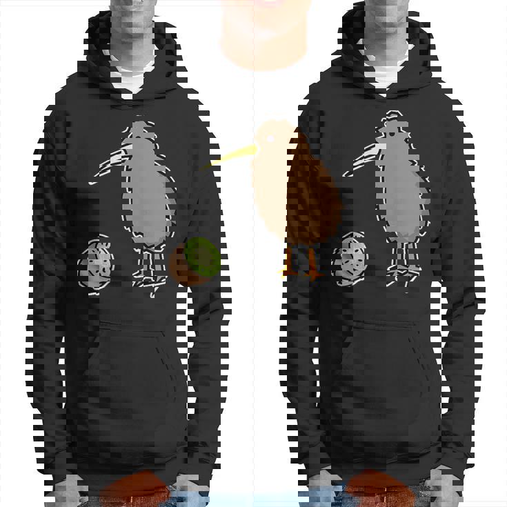 かわいいキウイの鳥と果物 ニュージーランド パーカー