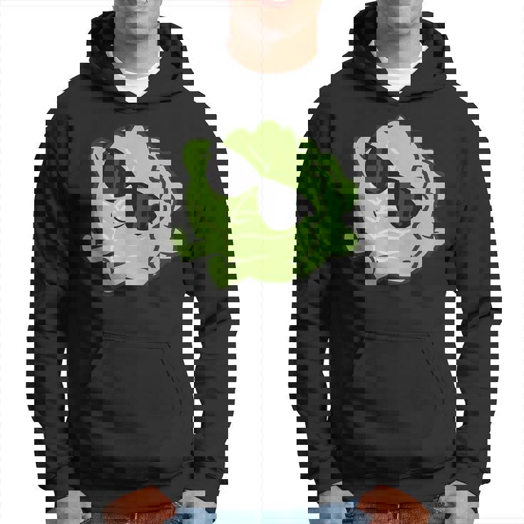 かわいいキャベツ 果実 リラックスできるレイジーキャベツ パーカー