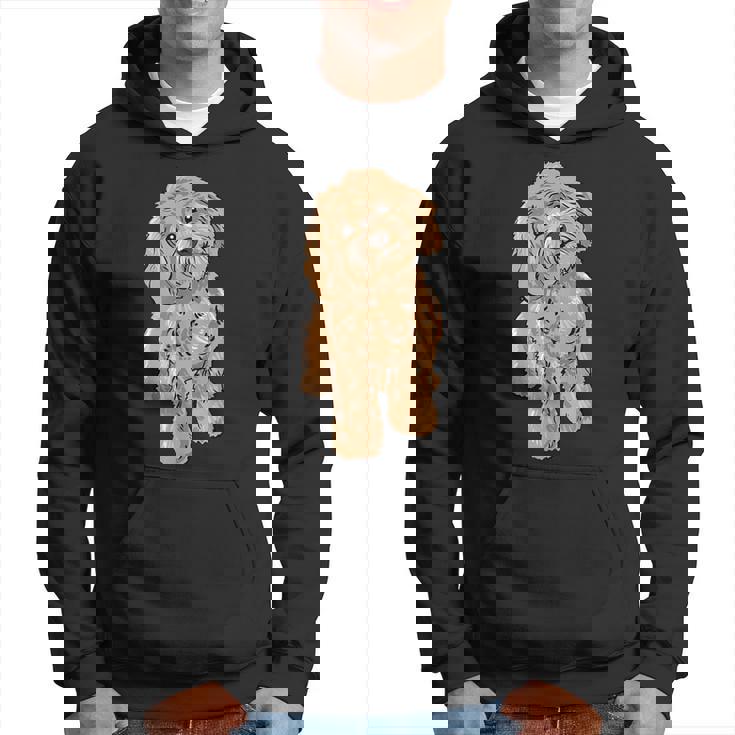 かわいいコッカプー 犬 イラスト コッカプー オーナー ラブ パーカー