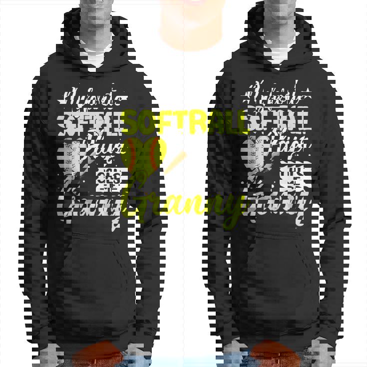 かわいいソフトボール グラニー スポーツ チームプレーヤー パーカー