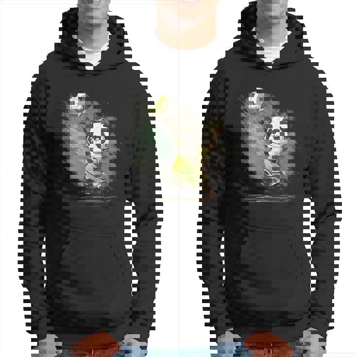 かわいいバレーボール・パンダ パーカー