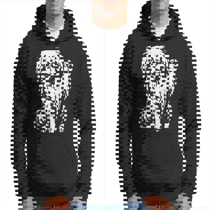 かわいいペキニーズ ハート足犬グラフィック デザイン パーカー