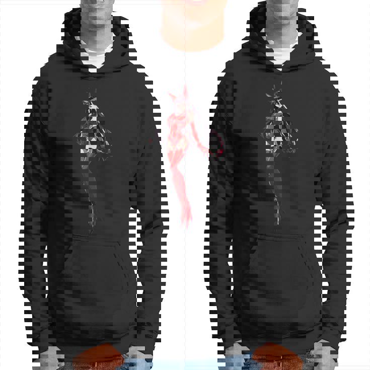 かわいい和風和風赤と黒 パーカー