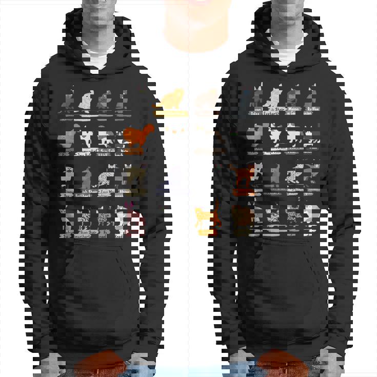 かわいい猫の種類 パーカー