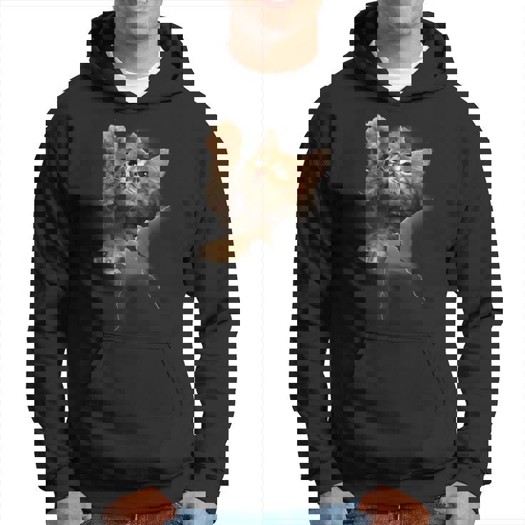 かわいい猫風 パーカー