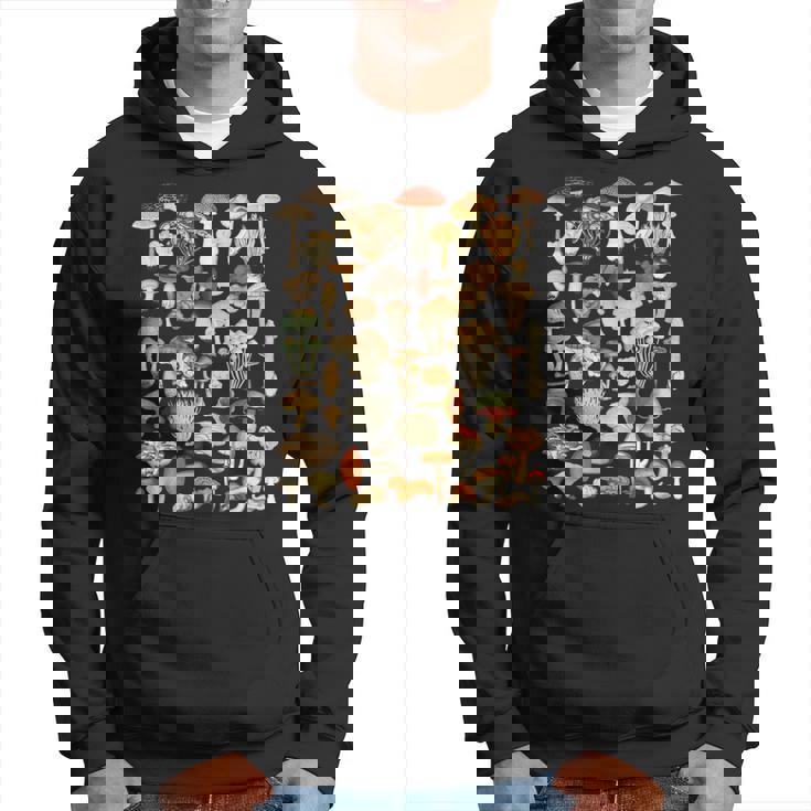 きのこシャツ菌類菌類採食きのこささやき Kinoko Koibito Gifuto パーカー