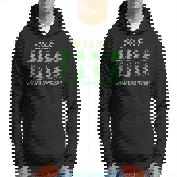 くそー私はカエルが大好きdILF パーカー