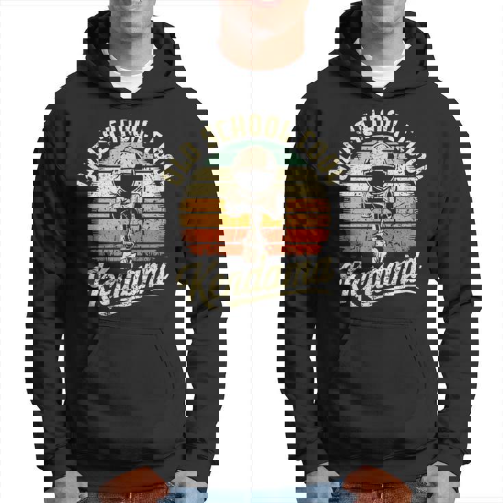 けん玉 ヴィンテージ サンセット デザイン レトロ 剣玉 スピリット オブ けん玉 パーカー