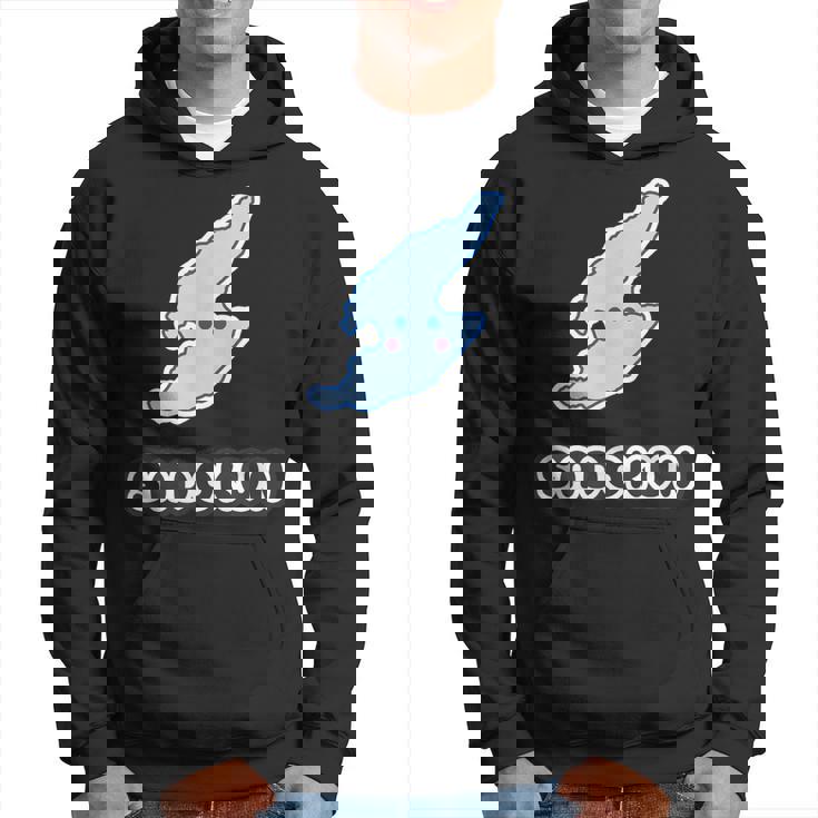 さどくんadokun 佐渡島【非公式 キャラクター】佐渡ヶ島 お土産かわいい 地図 面白 パーカー