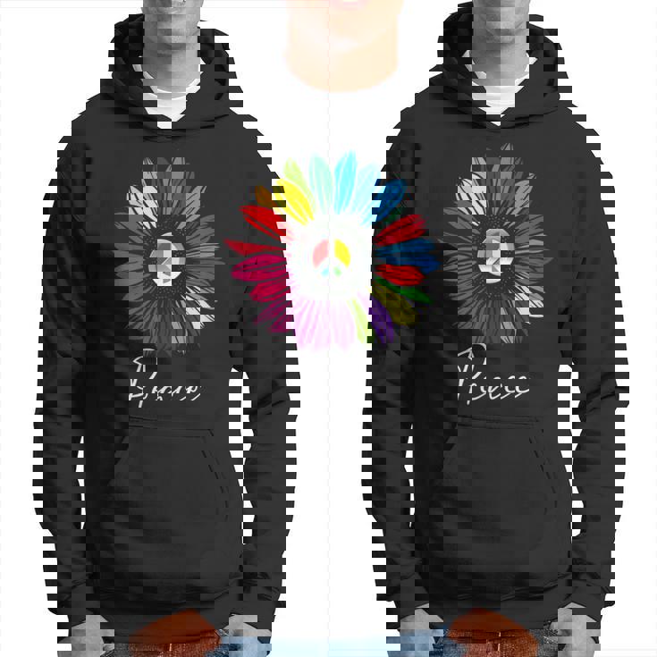 すべての愛する人々に平和 陽気なデザイン パーカー