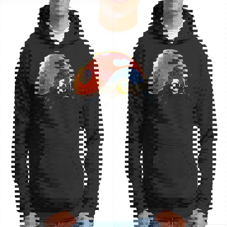 てんとう虫 てんとう虫 愛 昆虫 甲虫 甘い てんとう虫 パーカー