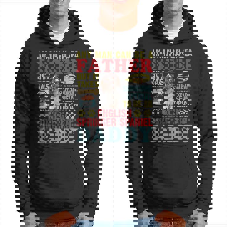 どんな男でも父親になれる！スペシャルイングリッシュ・スプリンガー・スパニエルパパ パーカー