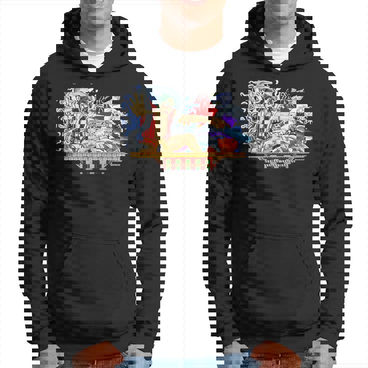 ねぶたデザイン ミナト パーカー