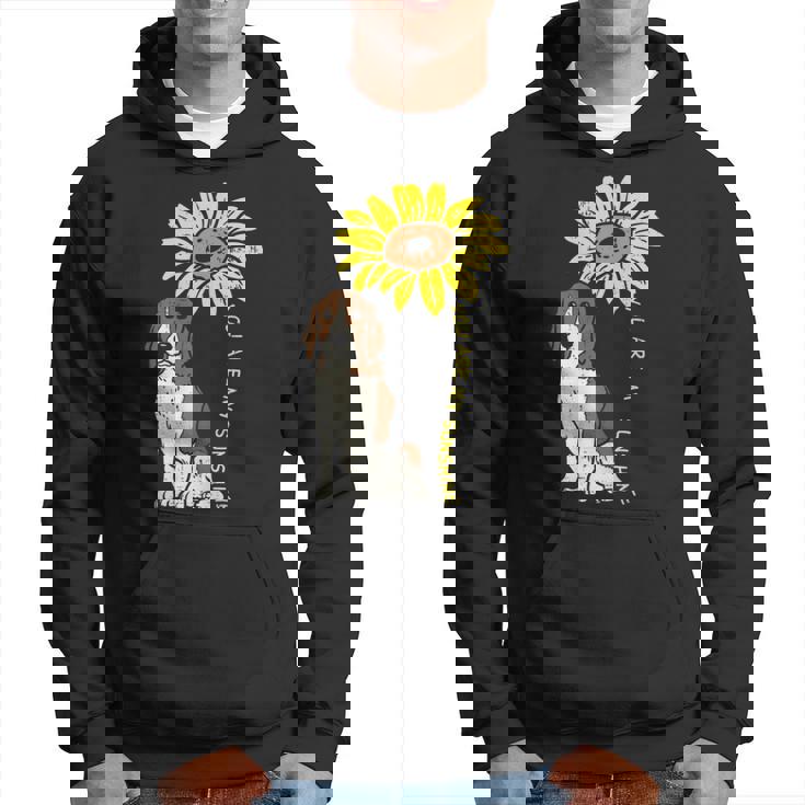 ひまわり サンシャイン ビーグル 動物 ペット ハウンド 犬 恋人 ギフト パーカー