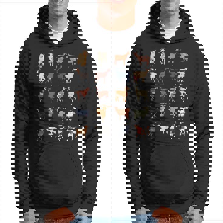 ふれあい動物園 たくさんのヤギ パーカー