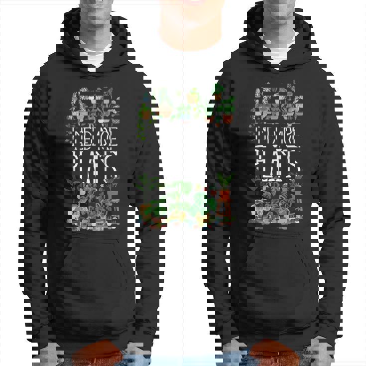 もっと植物が必要です パーカー