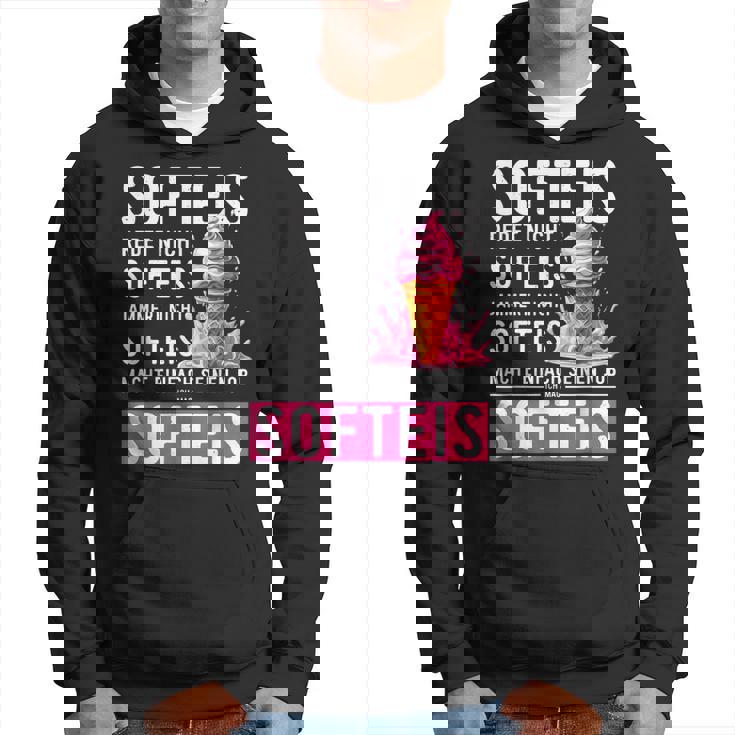 アイスクリームセラーコスチュームソフトアイスクリームはアイスクリームを言わないで話す パーカー