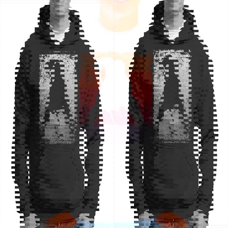 アイスホッケー プレーヤー ヴィンテージ ボーイズ アイスホッケー パーカー