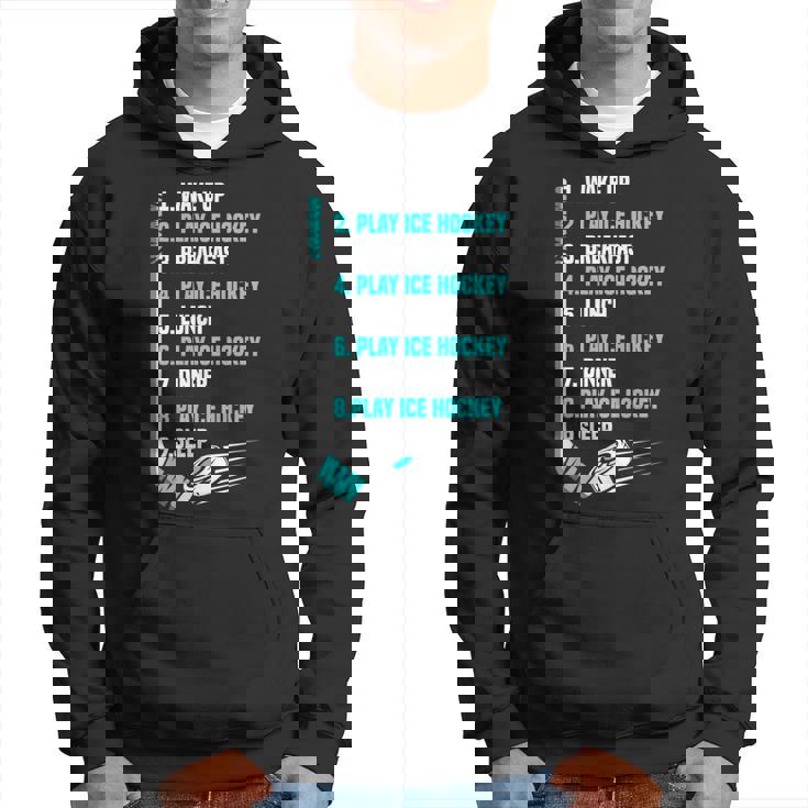 アイスホッケーデー 面白い アイスホッケー パーカー