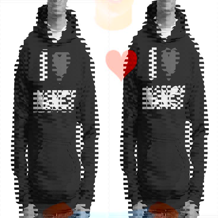 アイラブナンシー-ハート パーカー