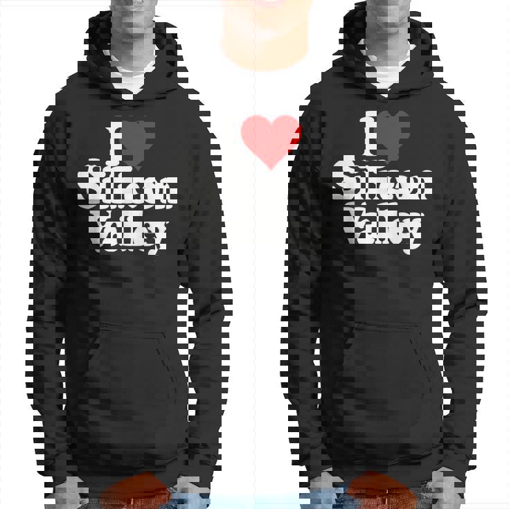 アイラブハートシリコンバレーv カリフォルニア パーカー