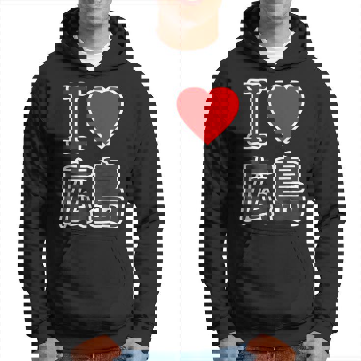 アイラブ・広島（I Love ハート）Big 大きな文字 ハート【47都道府県】ジモtティ 旅行お土産 面白 パーカー