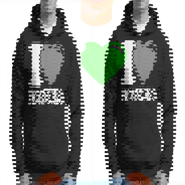 アイラブ抹茶キュートファニー抹茶ハート付き抹茶 パーカー